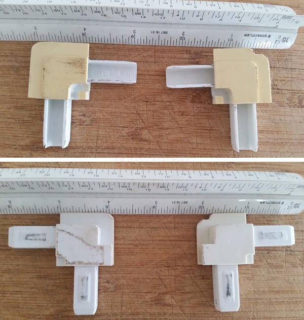 User submitted photos of screen corners.