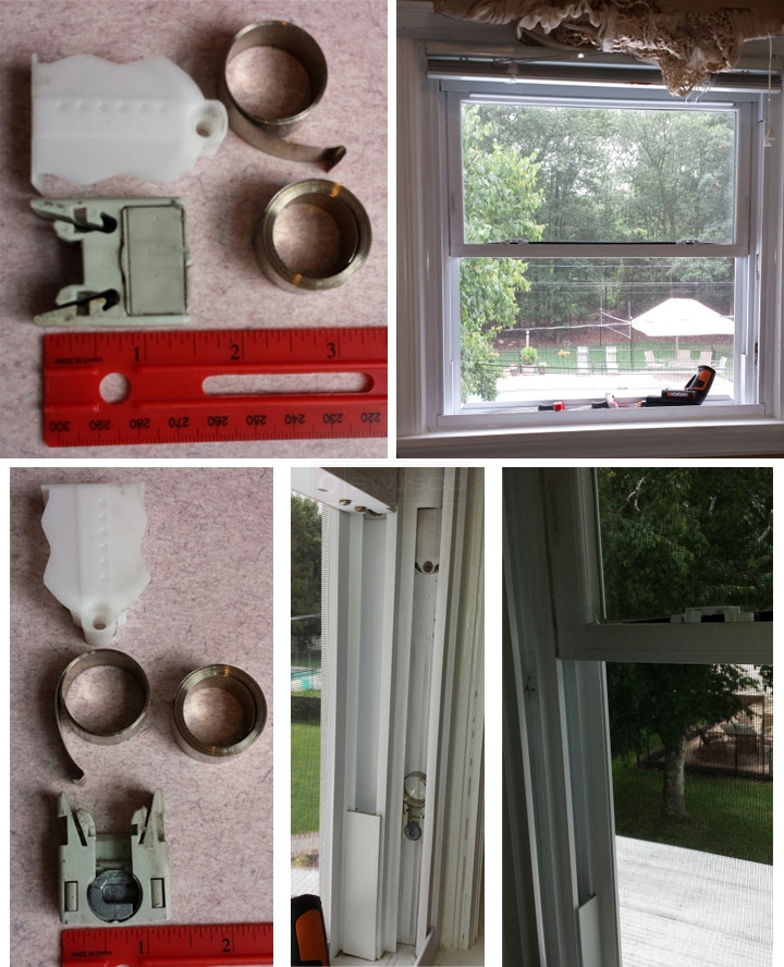 User submitted photos of a coil window balance.