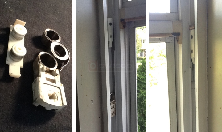 User submitted photos of a coil window balance.