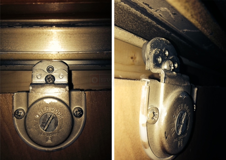User submitted photos of a closet door roller.