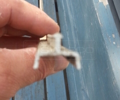 User submitted a photo of patio door hardware.