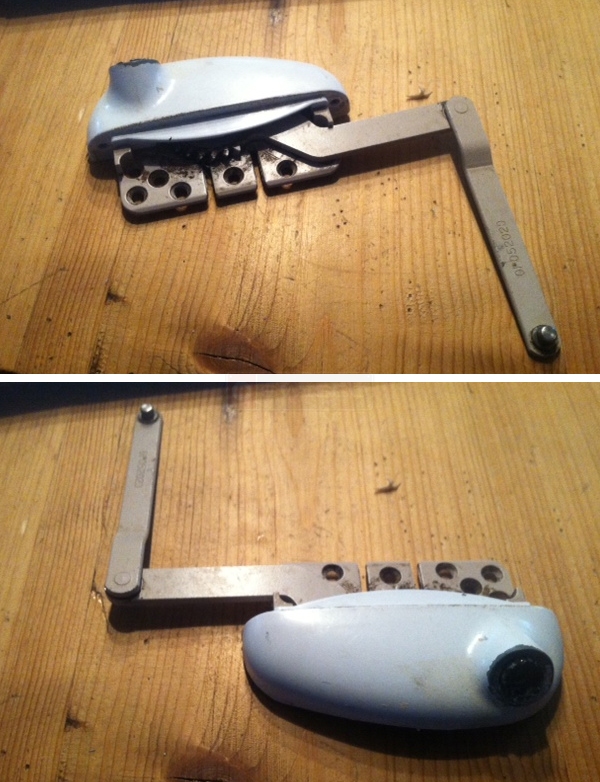 User submitted photos of a window operator.