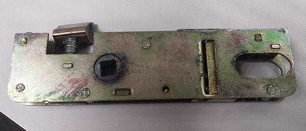 User submitted a photo of a mortise lock.