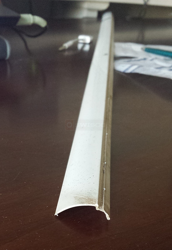 User submitted a photo of snap in glazing.