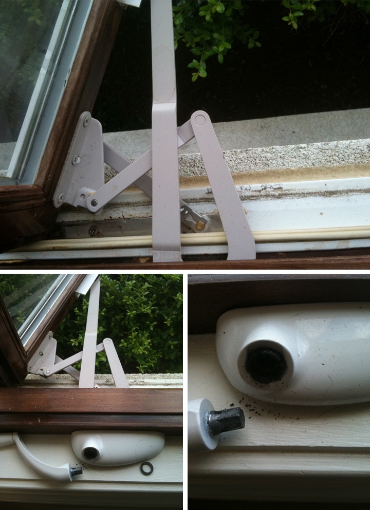 User submitted photos of a window operator.