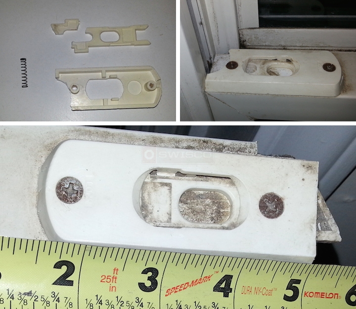 User submitted photos of a tilt latch.