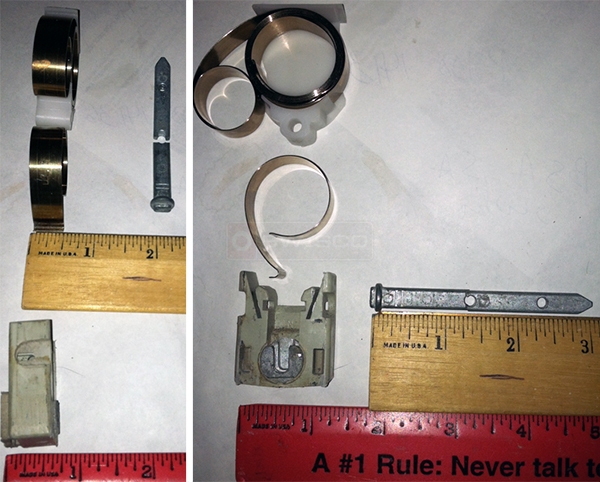 User submitted photos of a coil window balance.