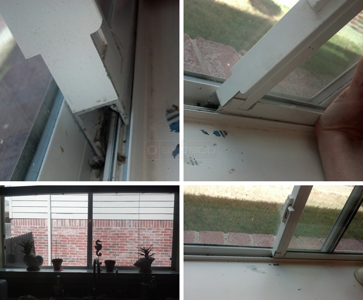 User submitted photos of window hardware.