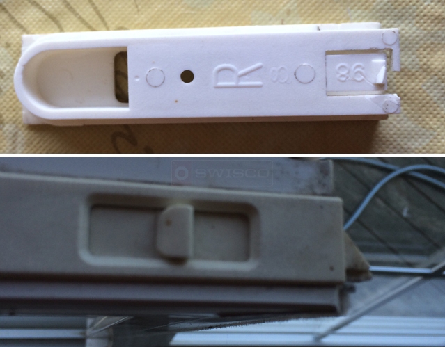 User submitted a photo of their tilt latch.