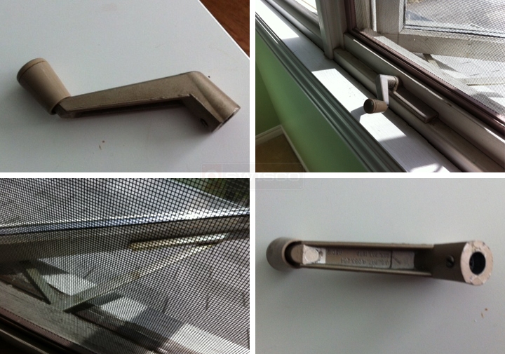 User submitted photos of a window operator.