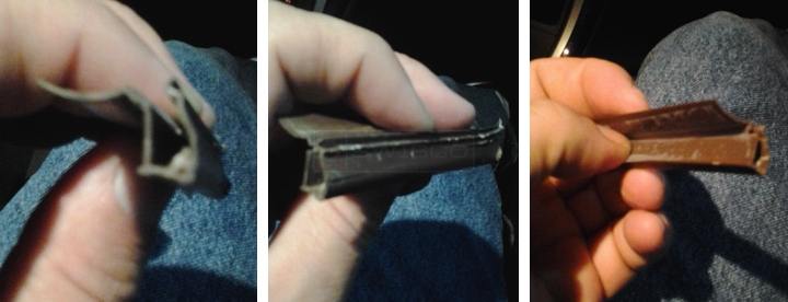 User submitted photos of snap in glazing.