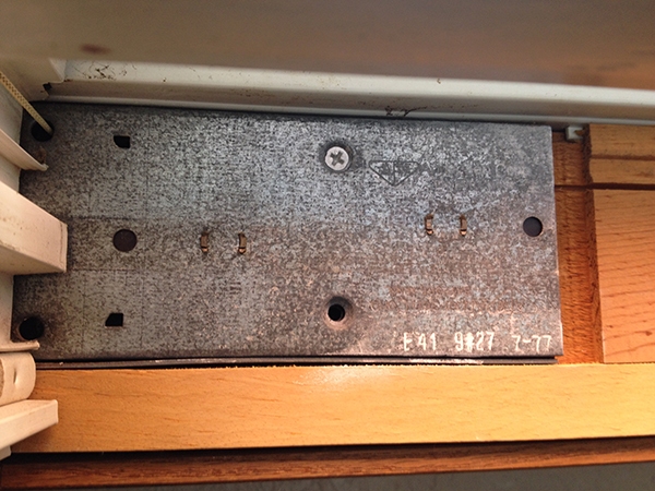 User submitted a photo of a window balance.