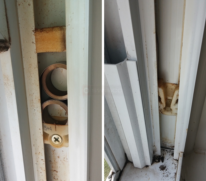 User submitted photos of a window balance.