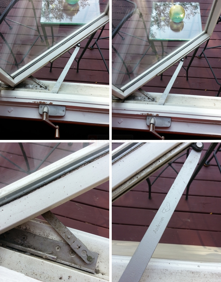 User submitted photos of a window operator.