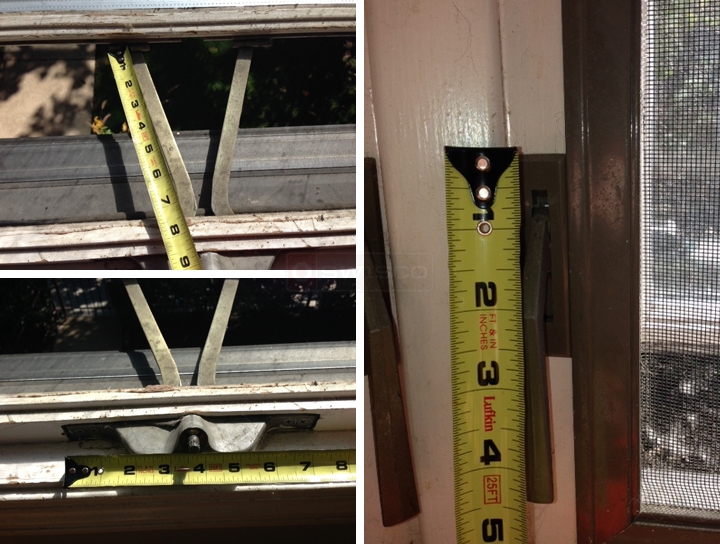 User submitted photos of a window operator.