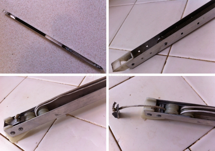 User submitted photos of a window balance.