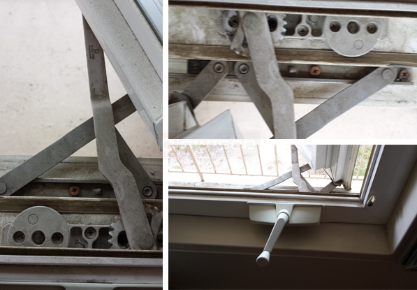 User submitted photos of a window operator.