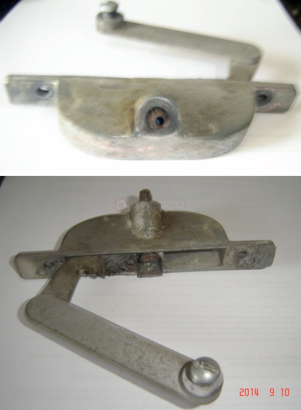 crank and glass crank and glass