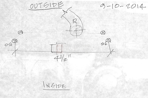 User submitted a diagram of window hardware.