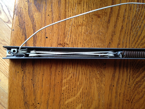 User submitted a photo of a window balance.