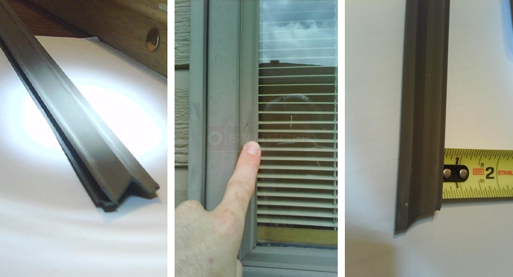User submitted photos of snap in glazing.
