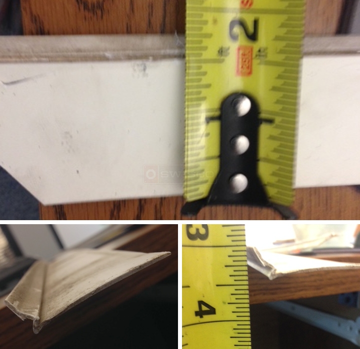 User submitted photos of snap in glazing.