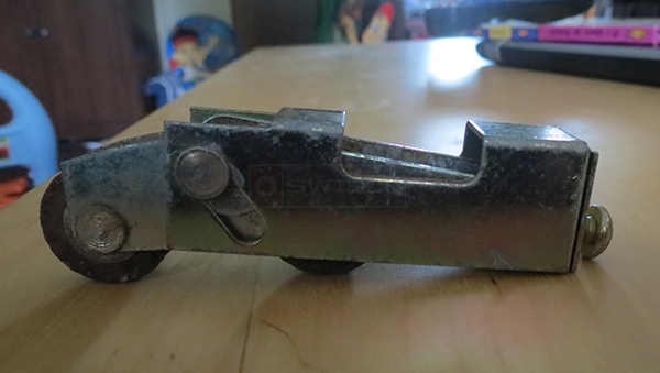 User submitted a photo of a patio door roller.