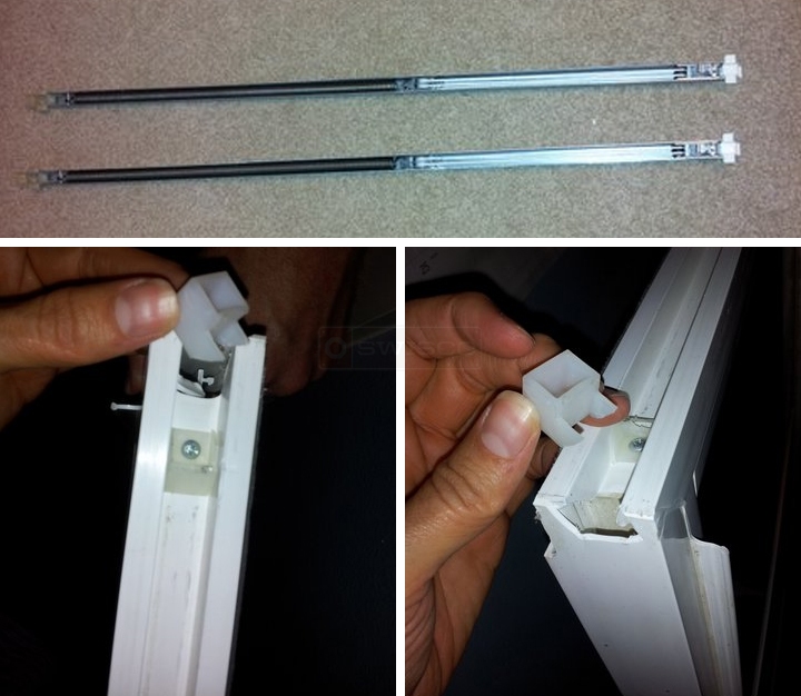 User submitted photos of window hardware.
