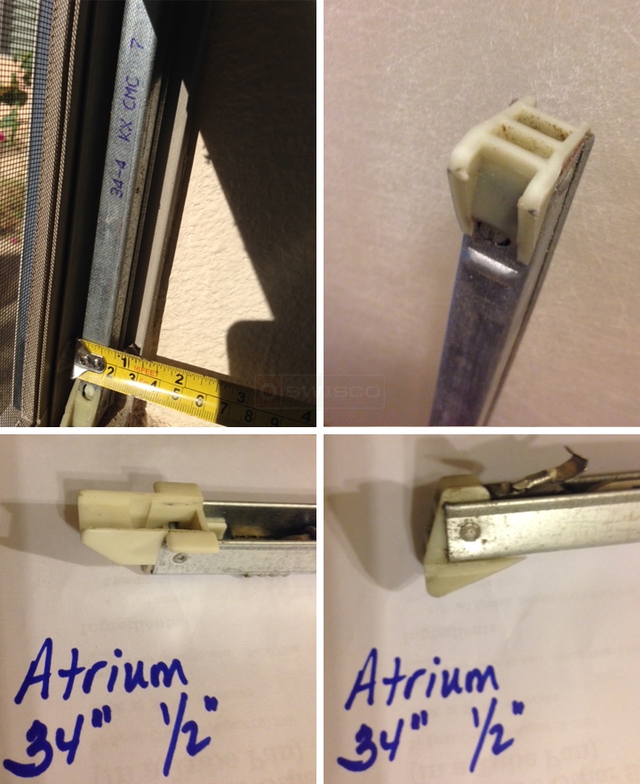 User submitted photos of a window balance.