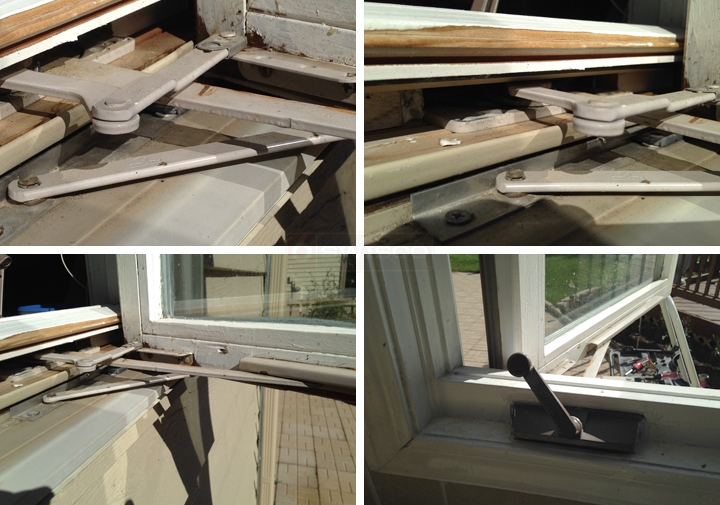 User submitted photos of a window operator.