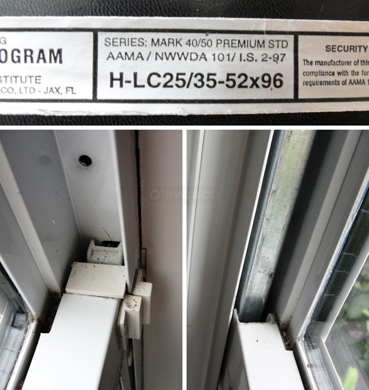 User submitted photos of window hardware.