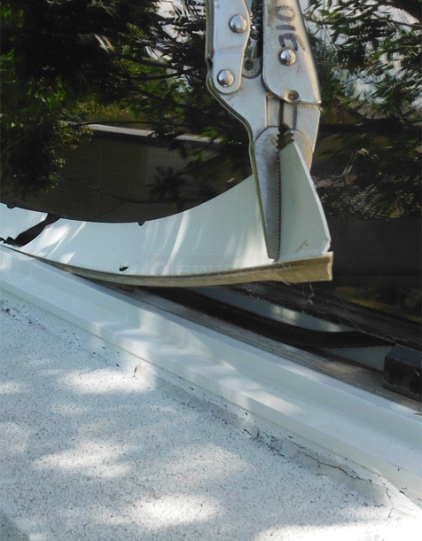 User submitted a photo of their glazing.