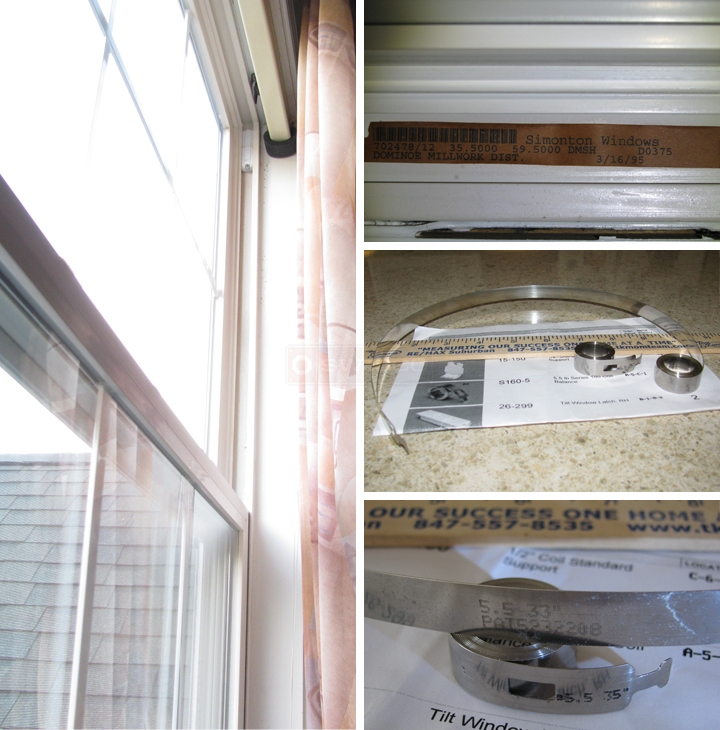 User submitted photos of a coil window balance.