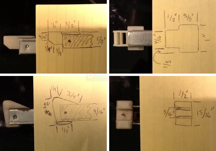 User submitted photos of a window balance.