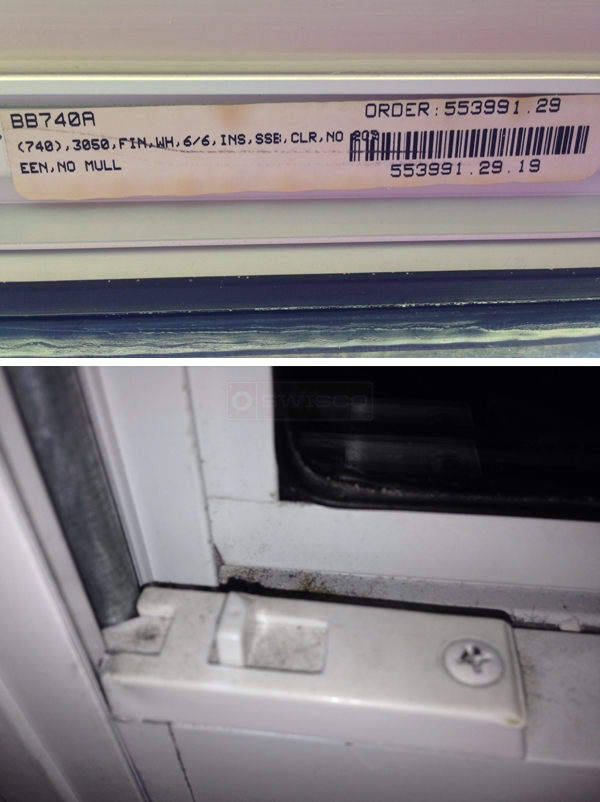 User submitted photos of a tilt latch.