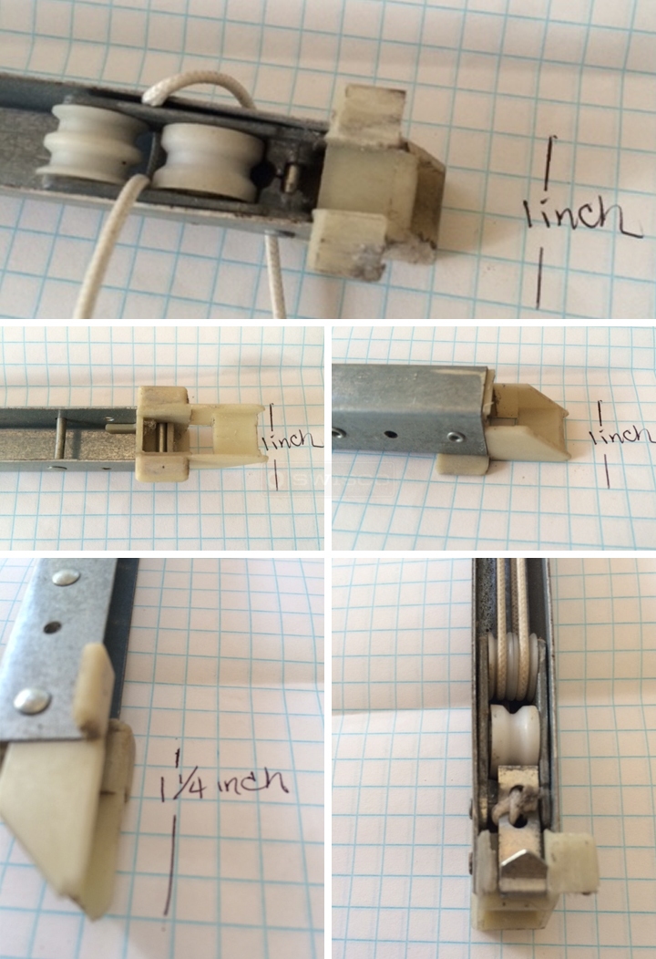 User submitted photos of a window balance.