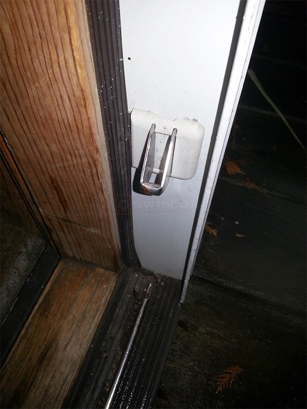 User submitted a photo of a patio door keeper.