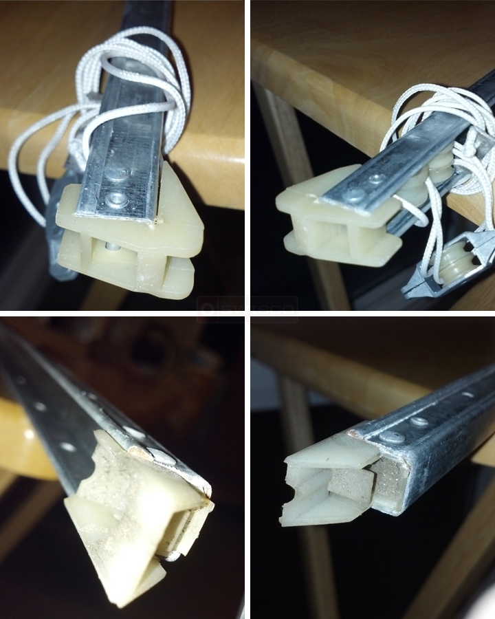 User submitted photos of a window balance.