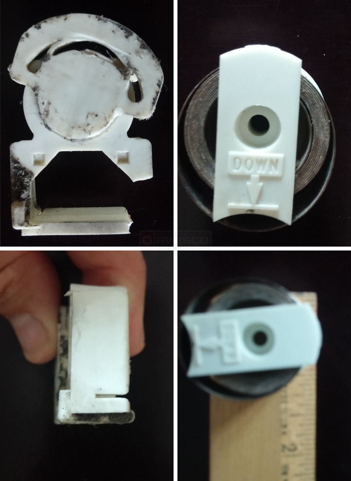 User submitted photos of a coil window balance.