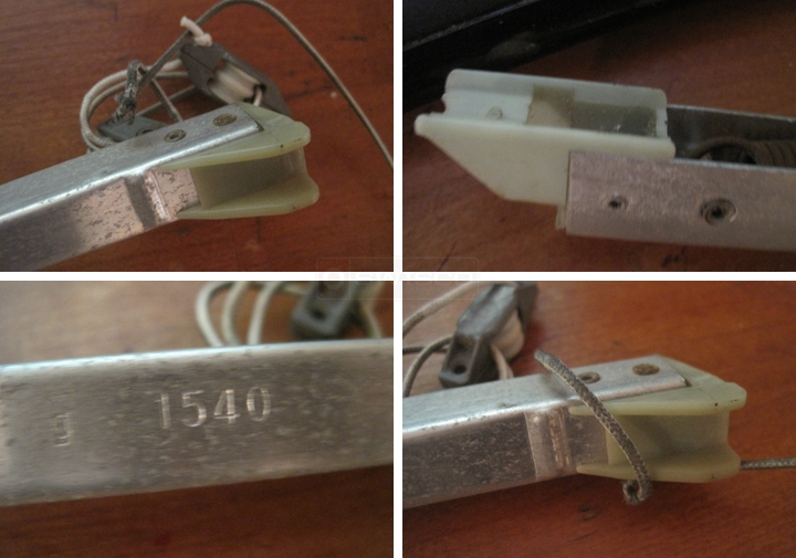 User submitted photos of a window balance.