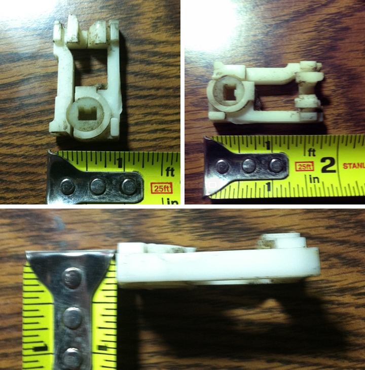User submitted photos of a window balance.