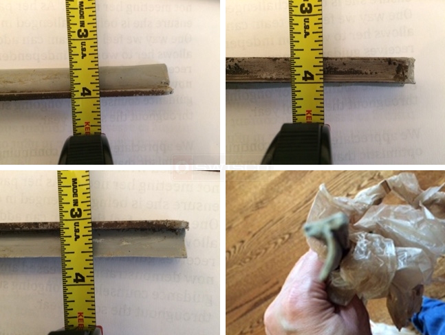 installing shower door sweep
