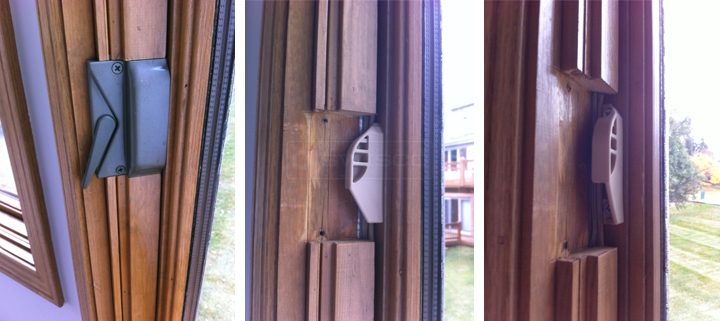 User submitted photos of a window lock.