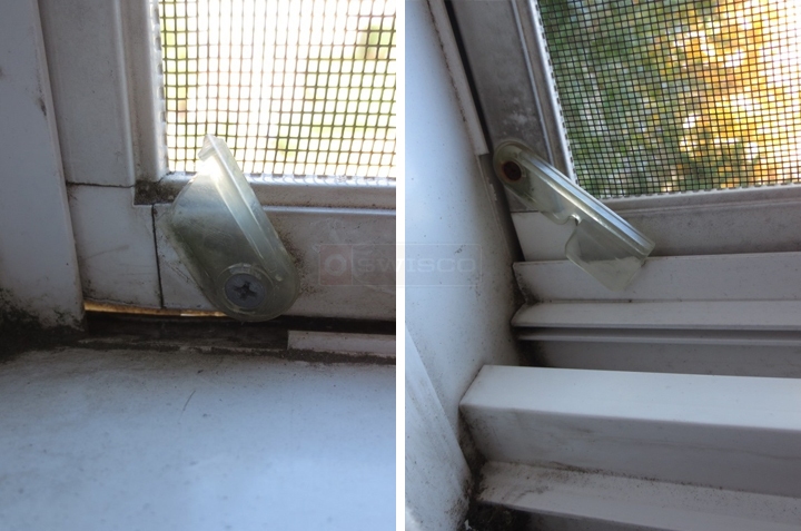 User submitted photos of screen latches.