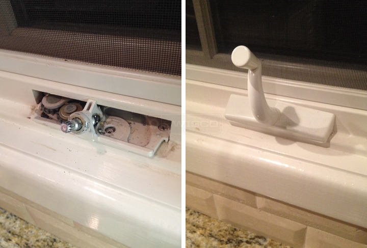 User submitted photos of a window operator.