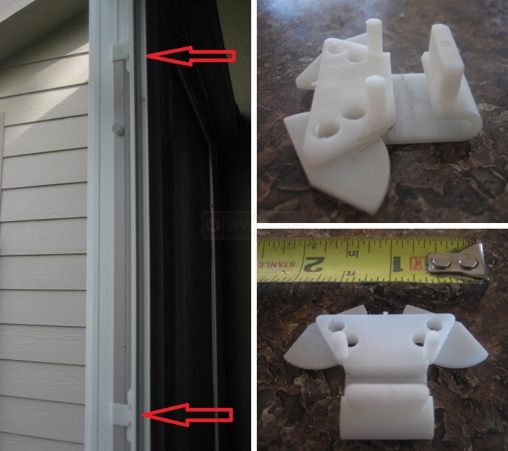 User submitted photos of a tie bar guide.