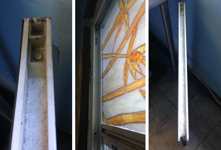 User submitted photos of window hardware.