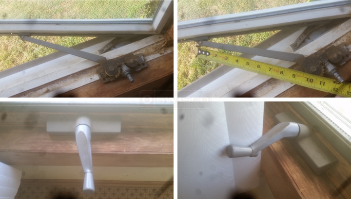 User submitted photos of a window operator.