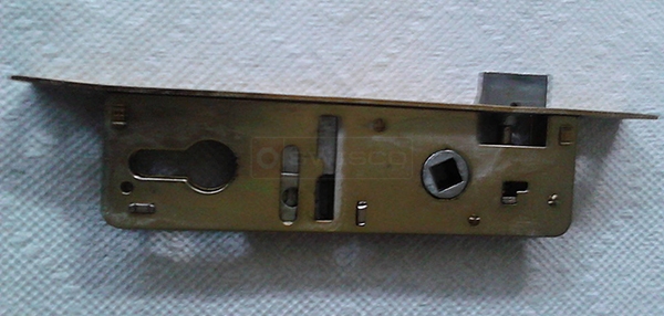 User submitted a photo of a mortise lock.