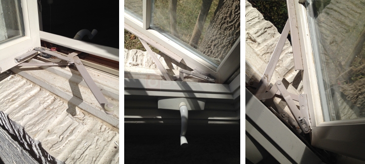 User submitted photos of a window operator.